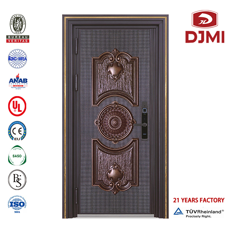 China factory photo Fight design high - quality Steel Safety Gate Residence Armor door