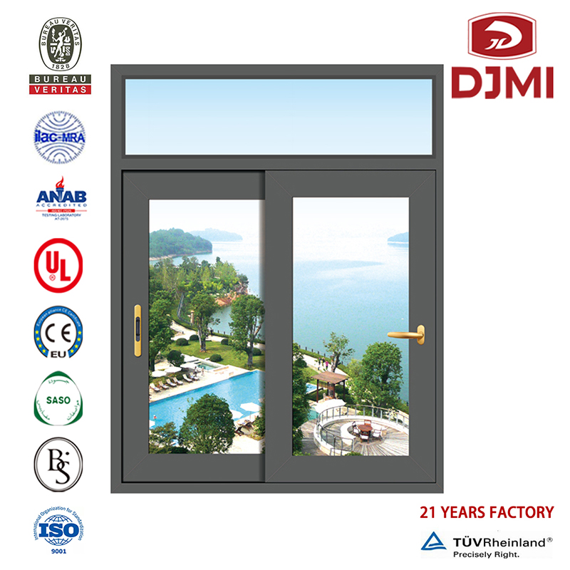 New Design Band Windows Aluminum Alloy Frame Push Window New Commercial isolation Sound Push Windows