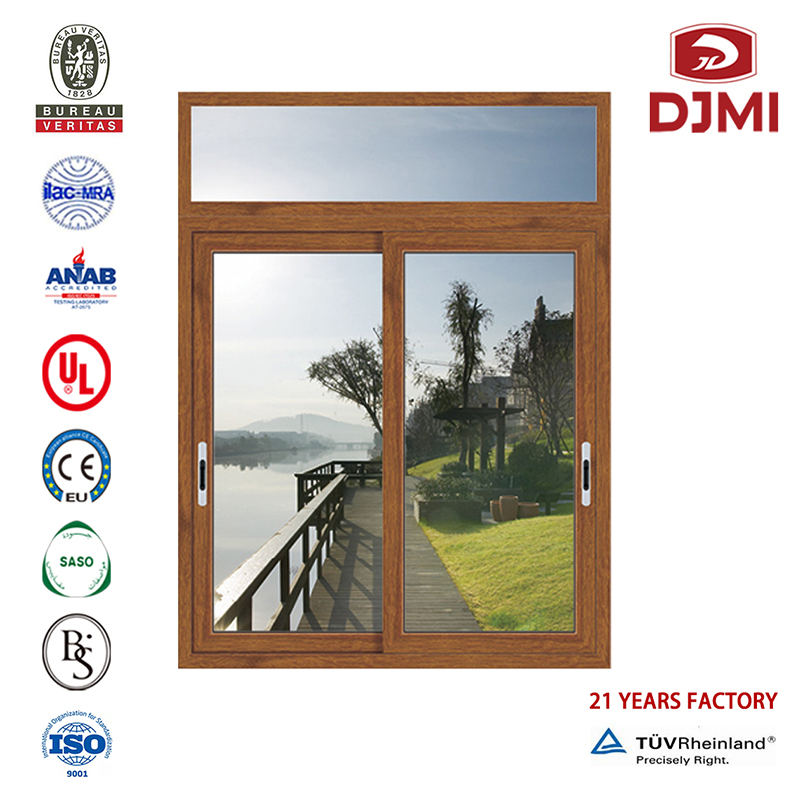 European Thermal extrapolation System Push Window Germany double Glass Professional as2047 standard aluminum windows Provider High Performance Push Push Gate New Design with Flying Window Aluminum Frame Push window