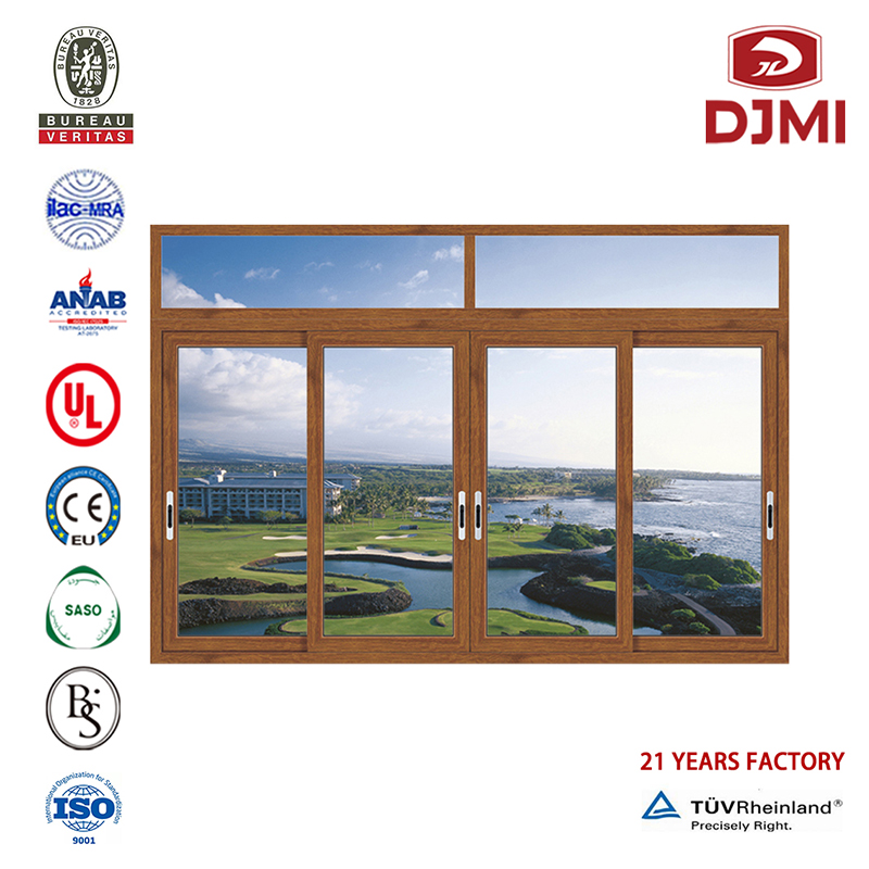 Multi - Functional Fibre moustiquaires Low - e Glass Push Windows Design double - layer Glass Push Windows