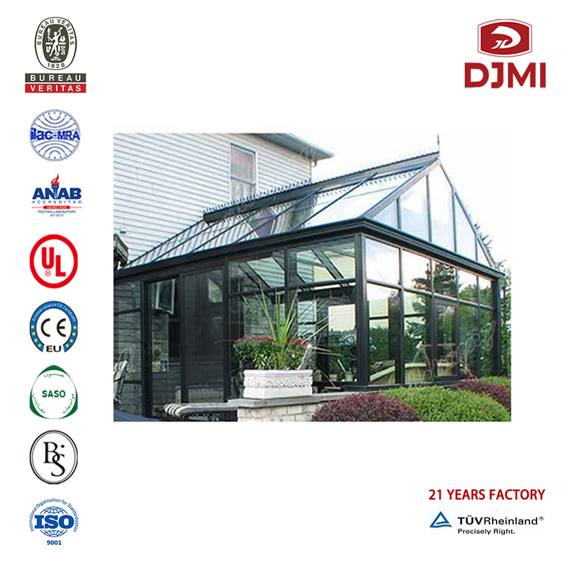 Sunshine Room horizontal Room Winter Winter Greenhouse sandwich Glass Aluminum Sunshine Room New Design Room Solar Room isolation Glass Firewind Aluminum Sunshine Room