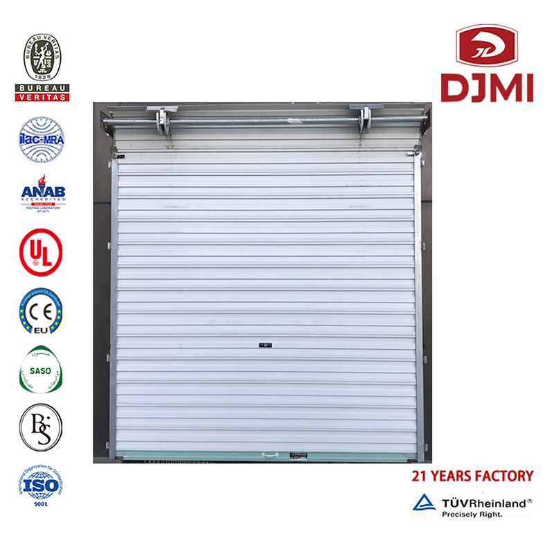 Brand New Cheap Doors Single 16X8 Garage Door Hot Selling Eletric Roll Up To Doors White Garage Door Customize Sectional Anti Theft Panel Garage Door