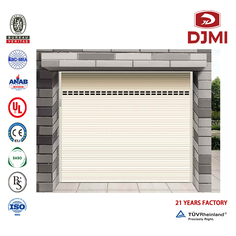 New design modern Door Fire garage top Door New low Door Single Fan 16x8 Garage Door Hot Current Drive Door White Garage Door