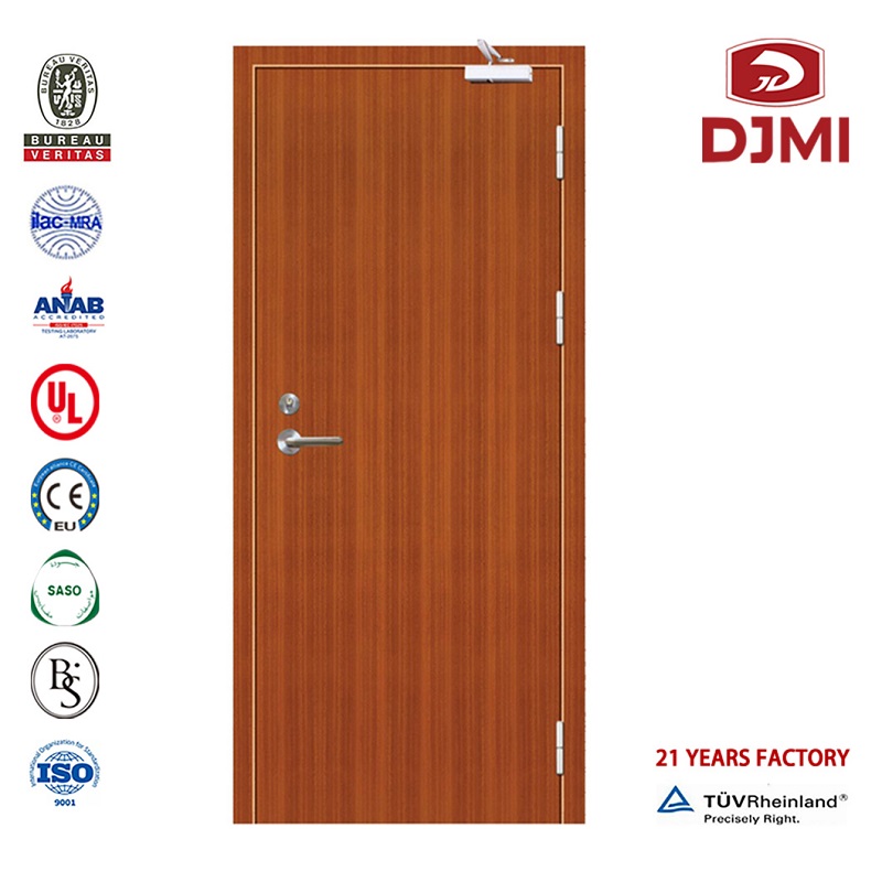 Quality Refractory Wood creux Open Door Hotel Loan Gate Low - cost 120 mn fire protection rate Wood UL certification Hotel Gate personnalisé 90 mn fire protection rate Wood plate Door Hotel Front door