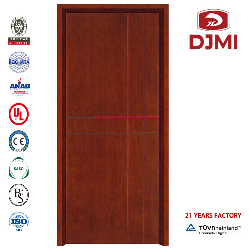 UL porte Composite bon marché intérieur porte en bois massif appartement porte de protection contre l 'incendie personnalisée porte de protection contre l' incendie simple porte de protection contre l 'incendie porte en chêne en bois massif