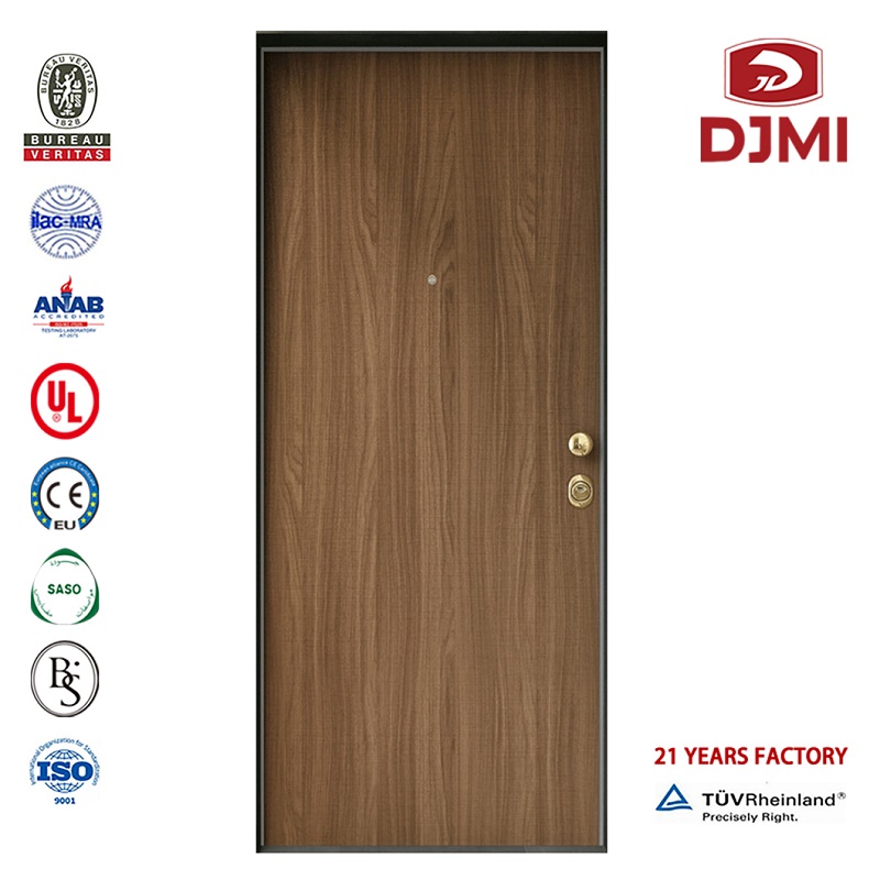 High Quality 1.5 heure nominal Composite Fire Gate Modern Wood Door Design Cost prependent Gate Shanghai External Fire Gate Band Visual Panel personnalized HPL Laminated Gate High - rise Building Fire - fire plate