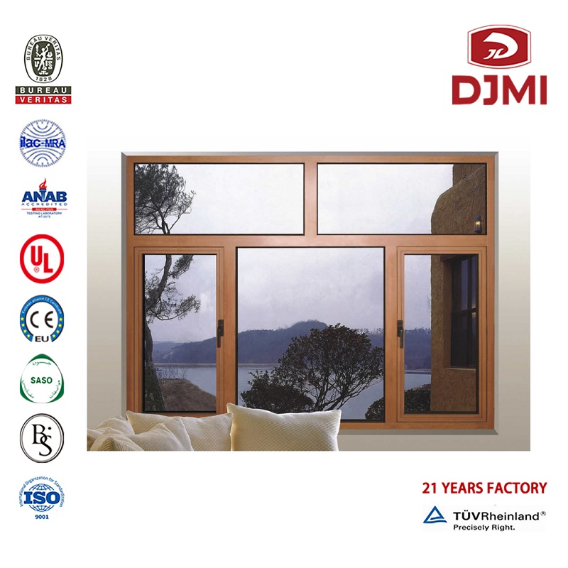 New Design of Aluminum Store Windows Multi - functional ARC White Series of Glass