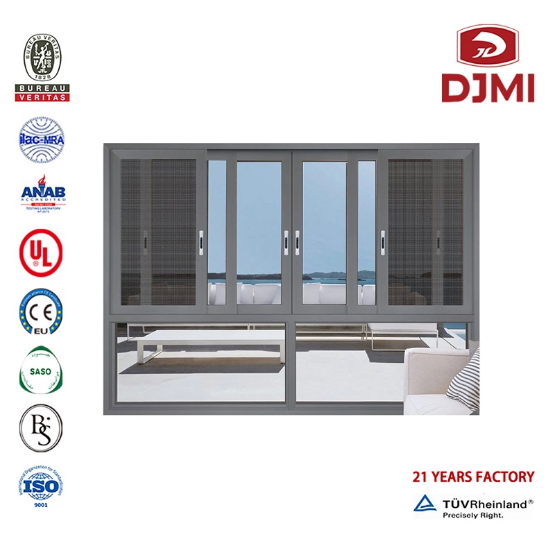 Color Window Push Aluminum Glass Door New Design Germany Metal Window double Glass Push Door full Aluminum Window Wire Push door