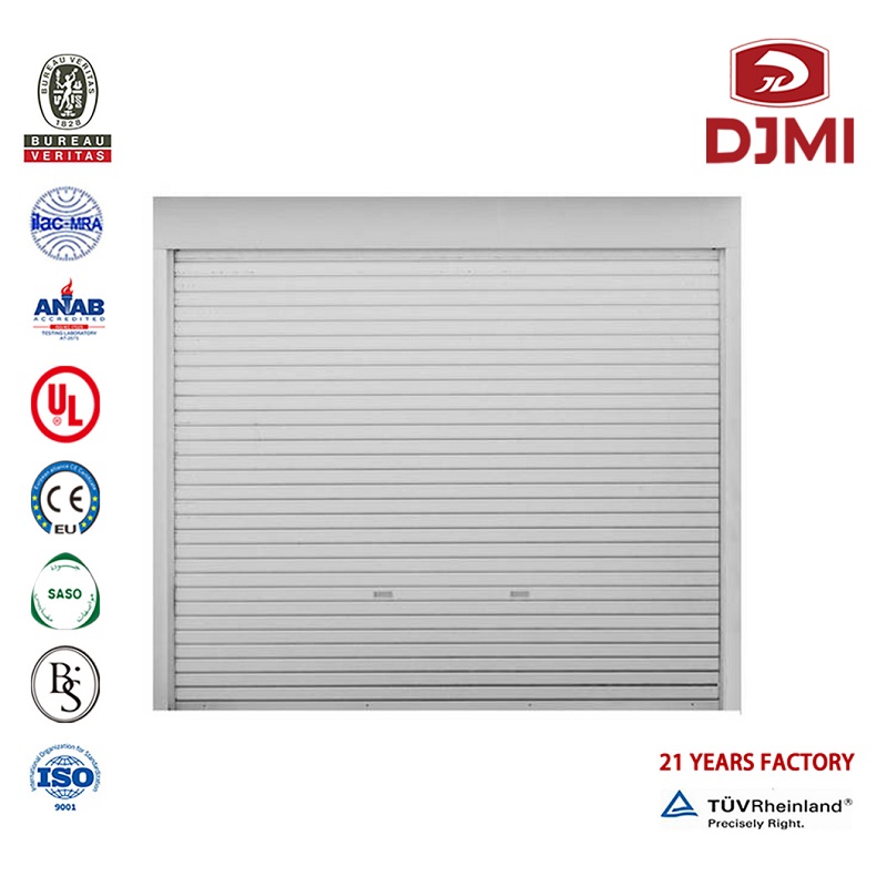 Acier personnalisé porte haute portière segment porte de garage porte de vente Multi - Fonction porte automatique panneau électrique porte de garage porte professionnelle 50 mm d 'épaisseur segment vide porte de garage couche d' isolation