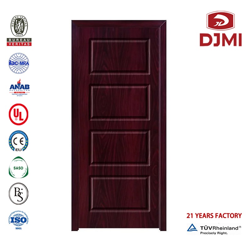 Melamine Gate Density Fibre plate low price Modern Indoor China factory Waterproof Wood India Price Iron Band side Light Single - sector Door Design